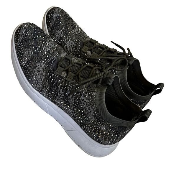 Aqua College Kali Sneakers Women’s Size 8M – Camo Comfort Shoes silver studs - Picture 1 of 14